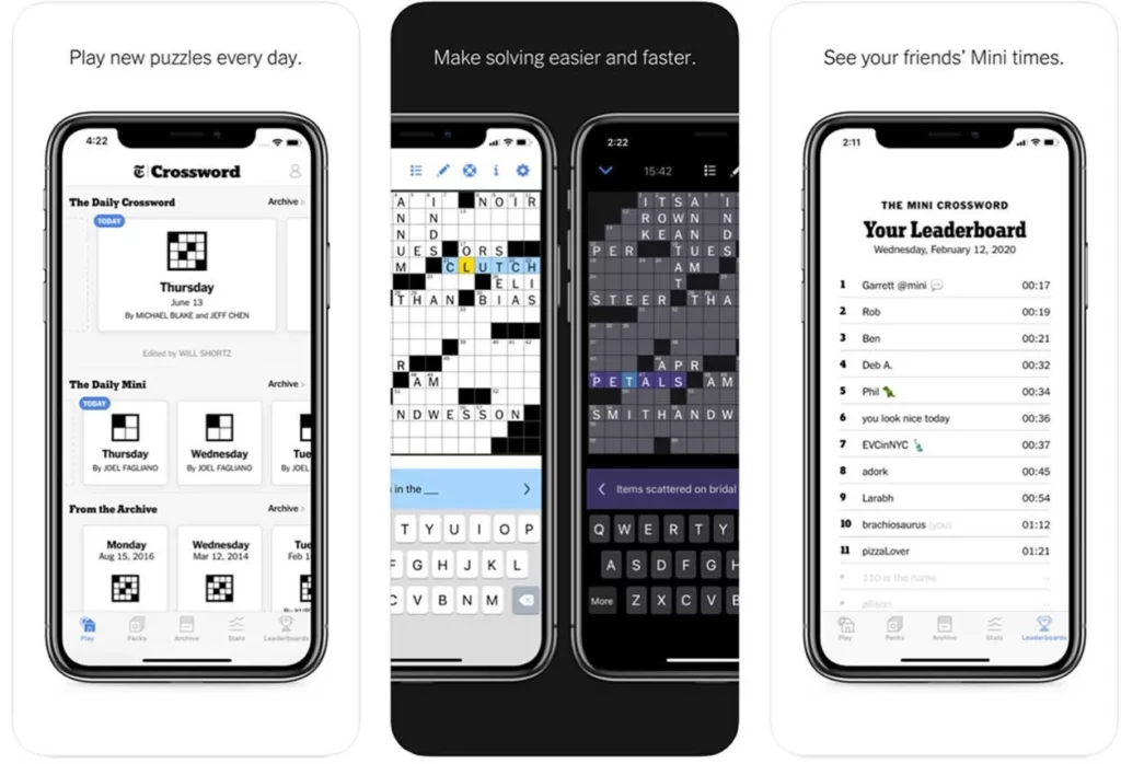 Digital Payment App NYT Crossword